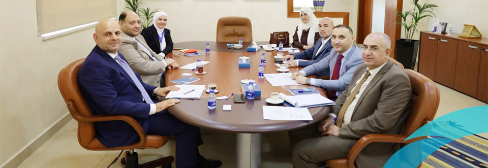 الرئيس التنفيذي للاتحاد  يلتقي ممثلي  جامعة البلقاء التطبيقية لبحث سبل التعاون المشترك بين الطرفين  