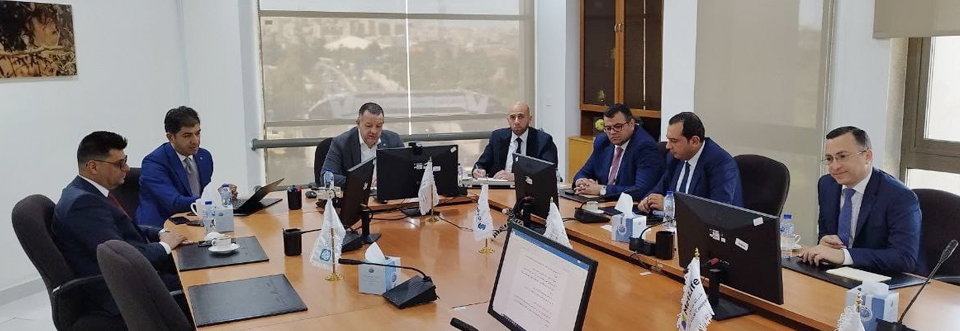 اللجنة التنفيذية للجنة الاجتماعية تناقش تحضيرات الاعلان قريباً عن اطلاق بطولة كرة القدم لشركات التأمين