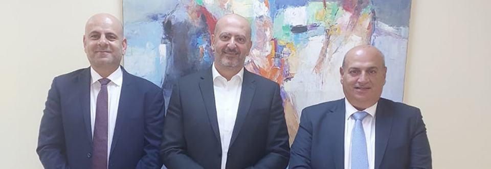 سميرات والكلوب يهنئون سعادة بتعيينه مديرا عاما لشركة  النسر العربي للتأمين واغتنام اللقاء لبحث ابرز تحديات سوق التأمين الأردني