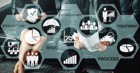 التطبيق العملي لسياسات  واجراءات دائرة إدارة المخاطر
